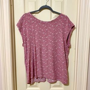 Abercrombie floral blouse